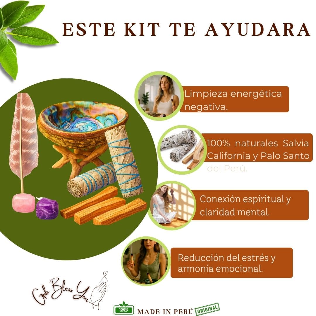 KIT DE PURIFICACION ENERGÉTICA.
