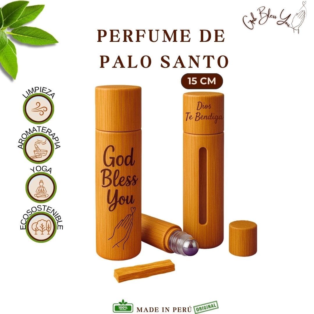 PERFUME DE PALO SANTO – ESENCIA SAGRADA EN TU PIELl ✨🌿